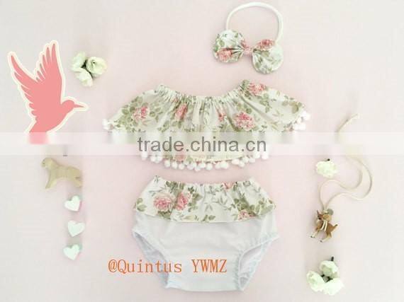 Wholesale baby girl 2 pieces swimsuit 2017 innovative products ideas from China