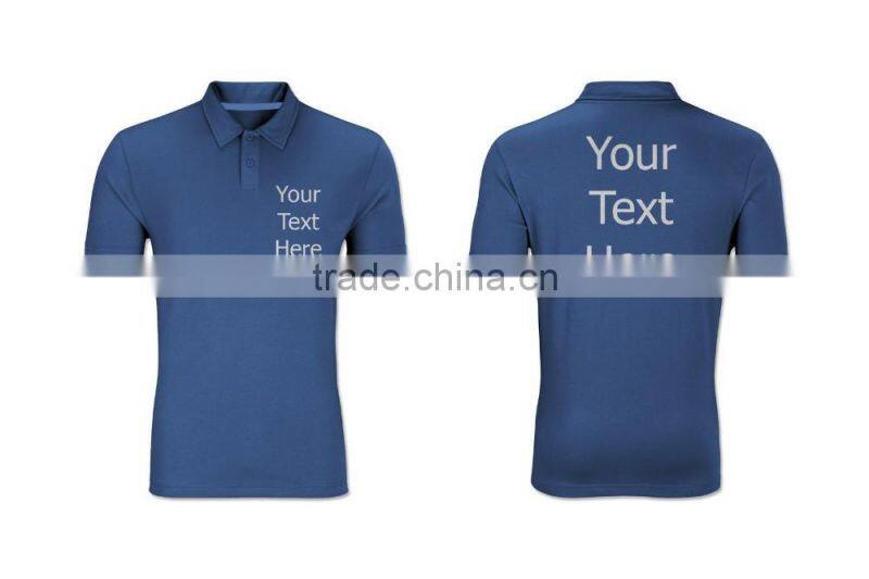 Custom 100% Polyester Dry Fit Mens Quick Dry Polo Shirt Wholesale Golf Polo Shirt