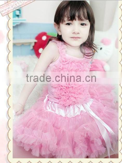 2014Hot Sale!Multicolors Lovely Baby Girls Fluffy Chiffon Pettiskirts Fashion Girl's Multi Colors Pettiskirts