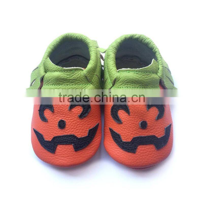 All Saints'Day design baby shoes Halloween baby moccasins