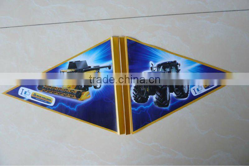 custom PVC bicycle flags