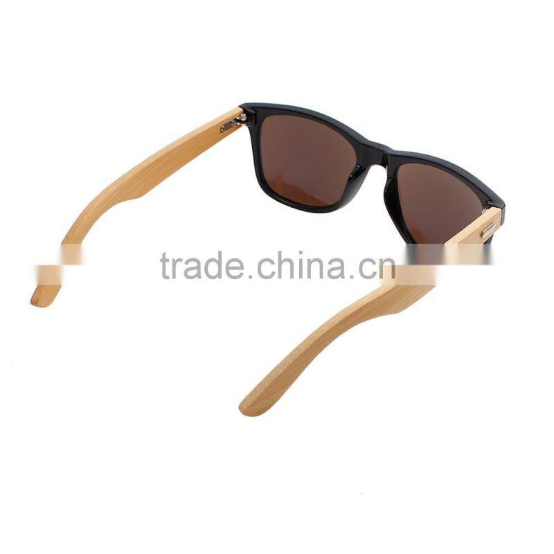Wholesale Blue Natural PC & Bamboo Fashionable Sunglasses women