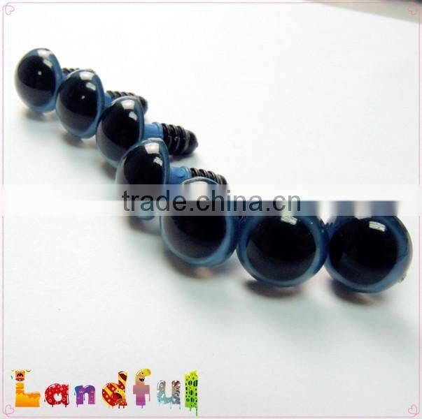 12mm Blue Safety Eyes Plastic Troll Eyes For Stuffed Animal Doll