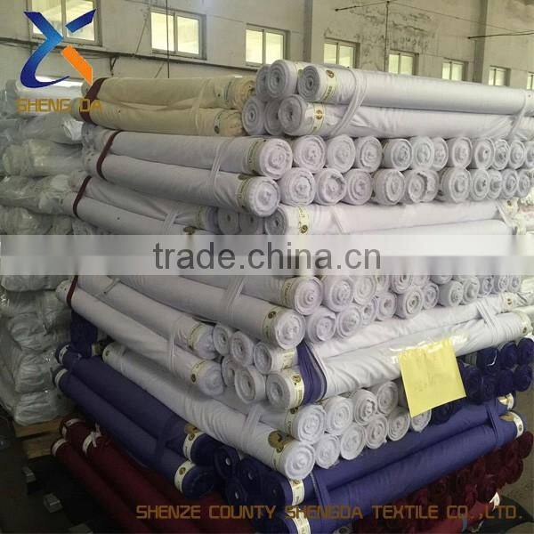 spun 100% polyester fabric for abayas