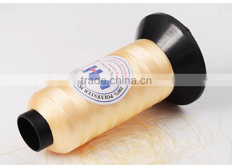 100% Polyester high tenacity sewing thread for canvas