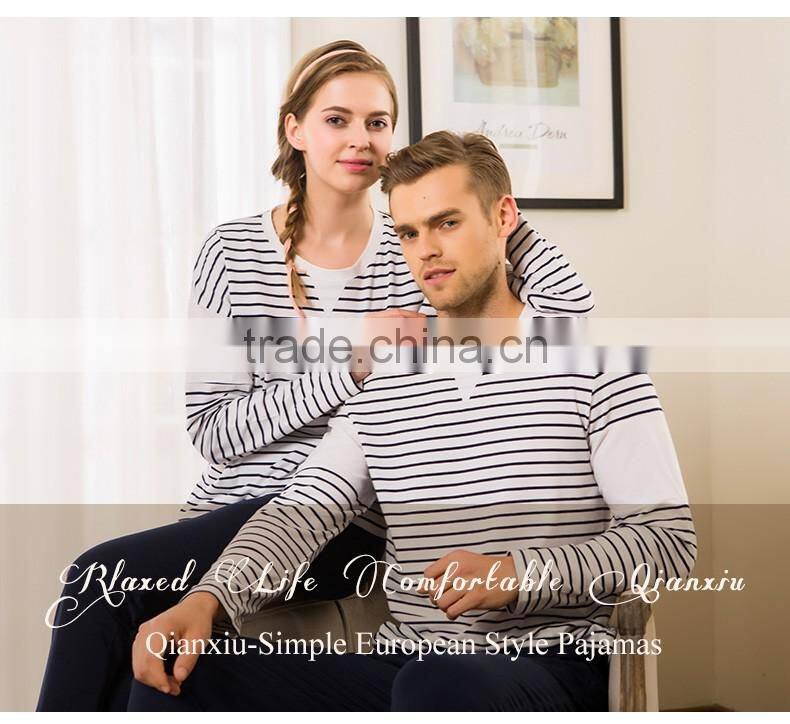 Factory Supplier Qianxiu Wholesale Adult Man Pyjamas