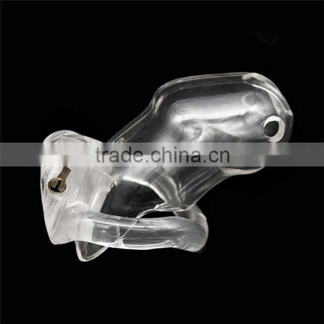 100% Biosourced Resin Male Chastity Device With 4 Size Penis Ring Cock Cages Ring Virginity Lock Belt Sex Toy for Men Penis Lock