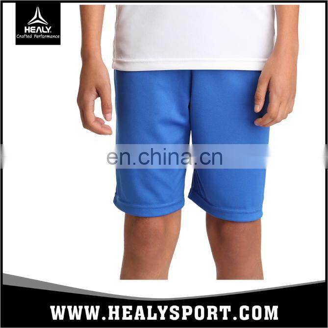 Fashion 100%polyester custom own design soccer shorts for men