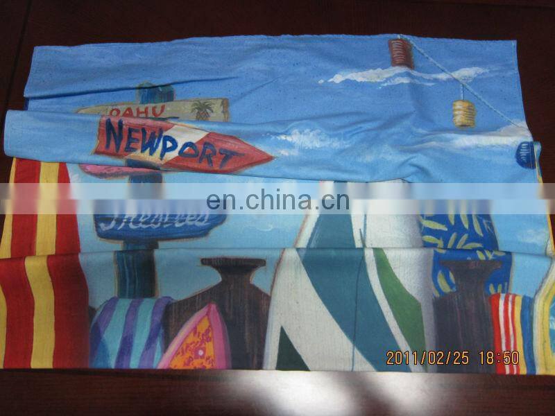 custom printed tea towel for kitchen cleaning