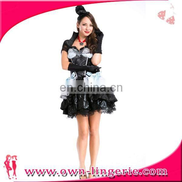 Women's Beer Girl Costume Oktoberfest Serving Wench Adult Dirndl Dress