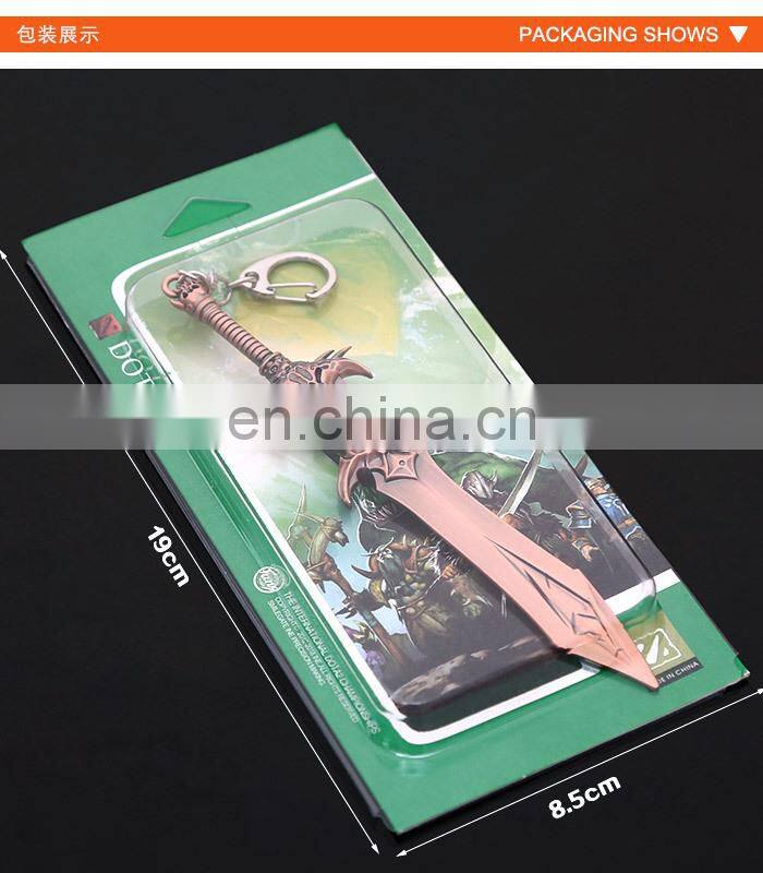 Dota 2 Demon Edge Key Chain Wholesale New Anime Game Dota 2 Key Chain
