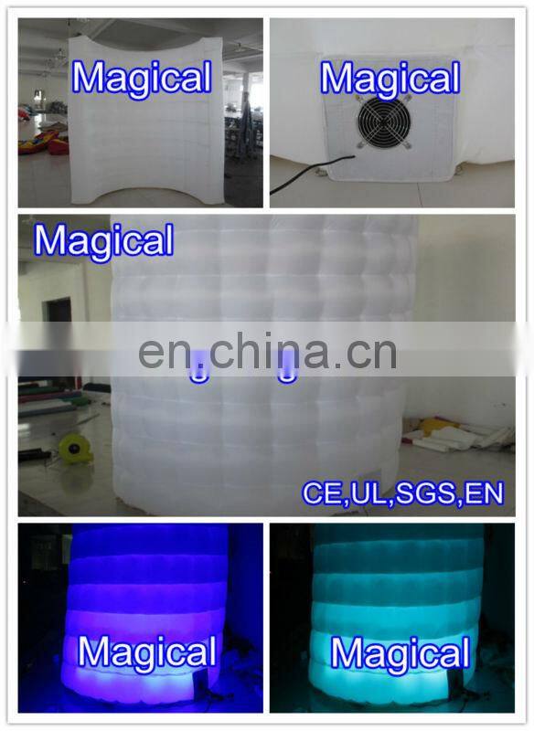 Fashional Inflatable Air Wall with LED