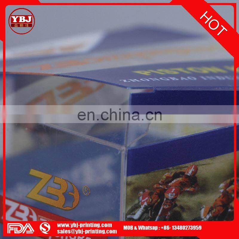 China factory wholesale pp/pet/pvc transparent stationery box