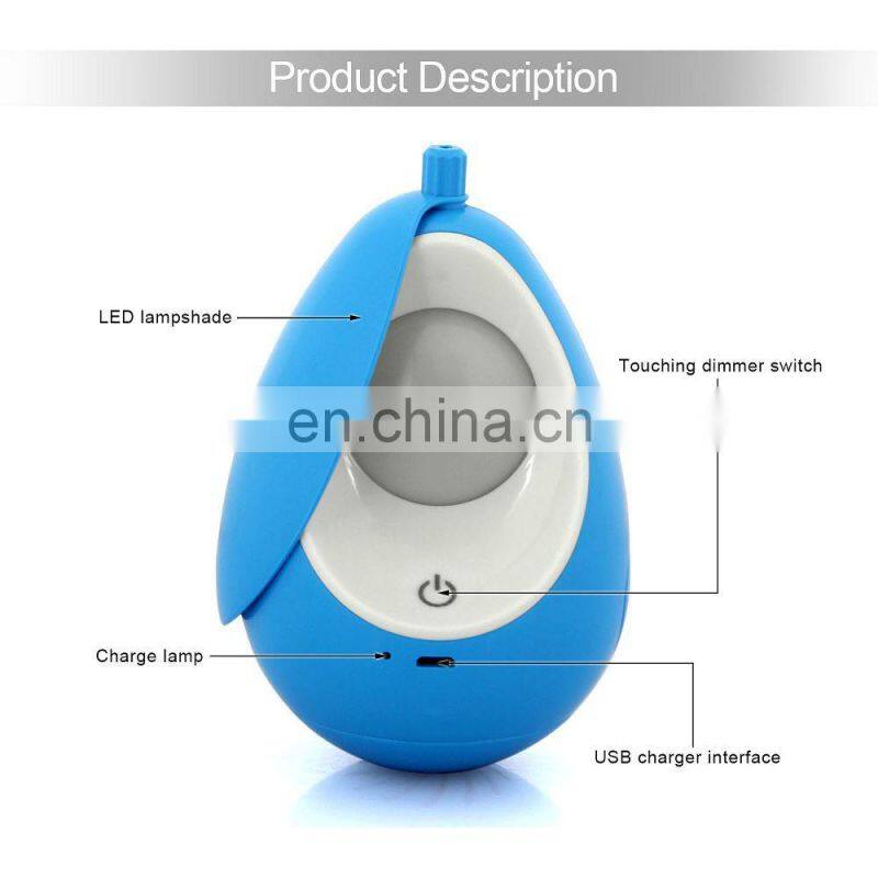 New Arrivel Led Night Light USB Rechargeable Newborn Baby Feeding Warm-light Lamp Bedroom Table Lamp