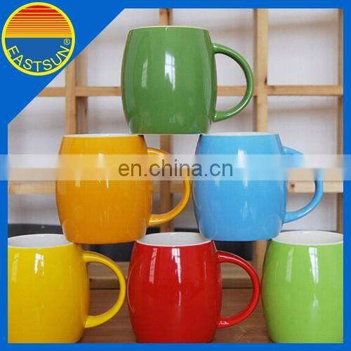 Promotion fashion colorful coffee mug, milk mug