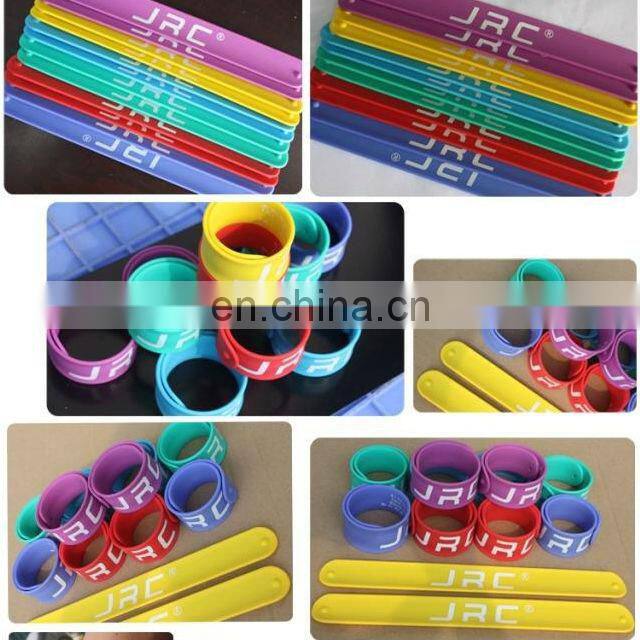 custom-made glowing in the dark silicone wrist band