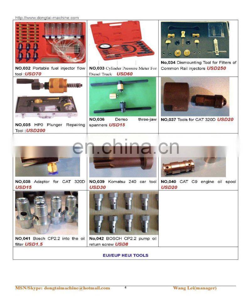 No,001 Full set common rail tools