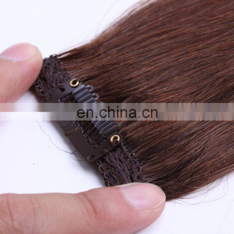 High Quality Factory Price Virgin Brazilian Remy Hair Clip In Hair Extension