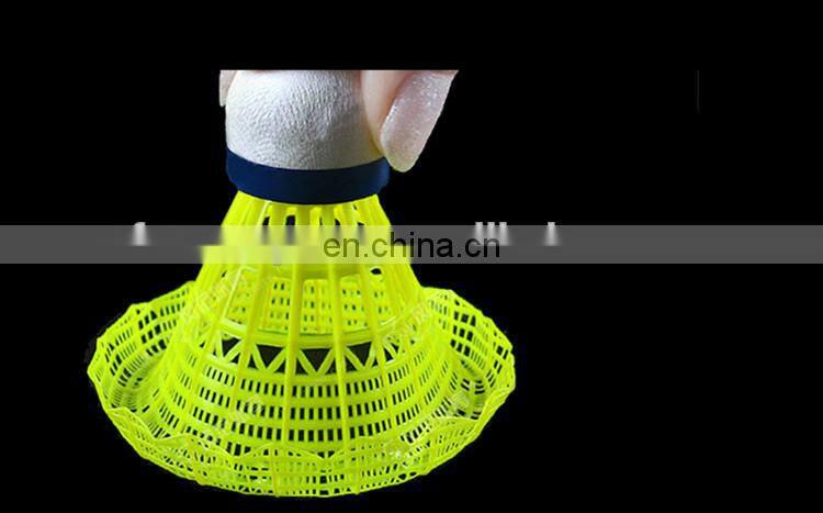2016 Yellow Nylon Badminton Shuttlecock
