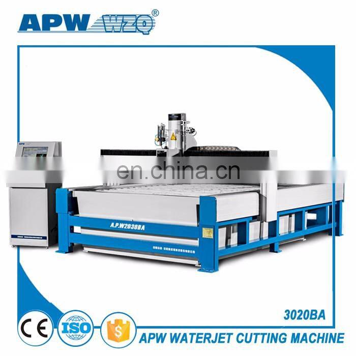 Flying Arm 5 Axis Marble Waterjet Cutting Machine For Concrete Cutting