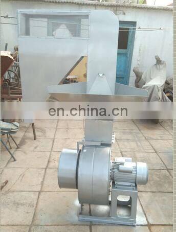 Stainless steel pine nuts empty shell remover cedar nut wind screening machine