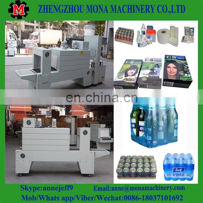 Plastic Film Shrink Packing Machine For Beverage Bottle/wrap packaging machine