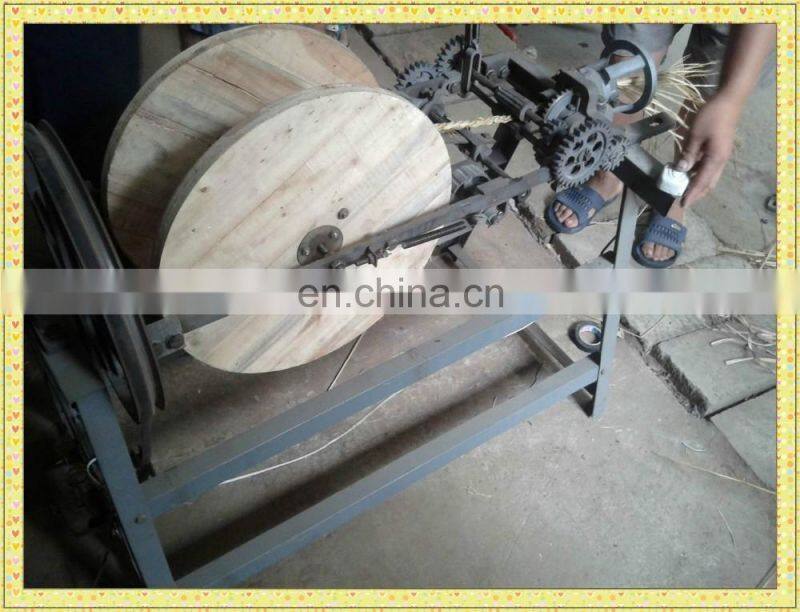 Lowest Price Straw Rope Winding Machine/Rope Making Machine