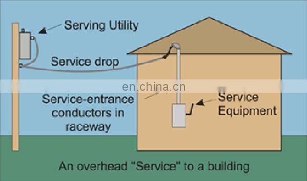 UL854 SEU Cable with XHHW-2 Inners 600 Voltage Copper Conductor XLPE Insulation Sunlight Resistance PVC Jacket Wire