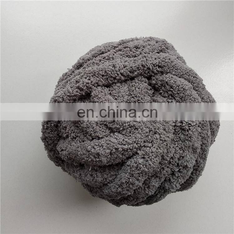 Bernat Style 3cm Chunky Polyester Chenille Vegan Jumbo Hand Knit Yarn