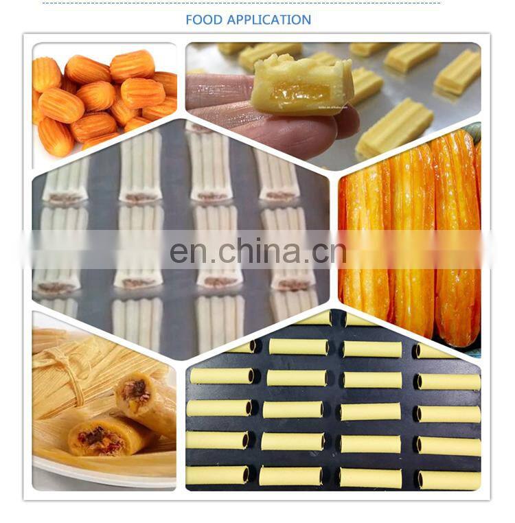 High Efficiency  Full Automatic Tamales Encrusting Making Machine