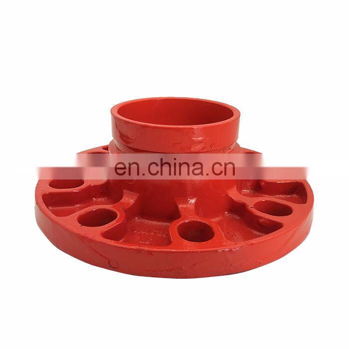 FM Approved ductile cast iron mech grooved pipe fittings manufacturers
