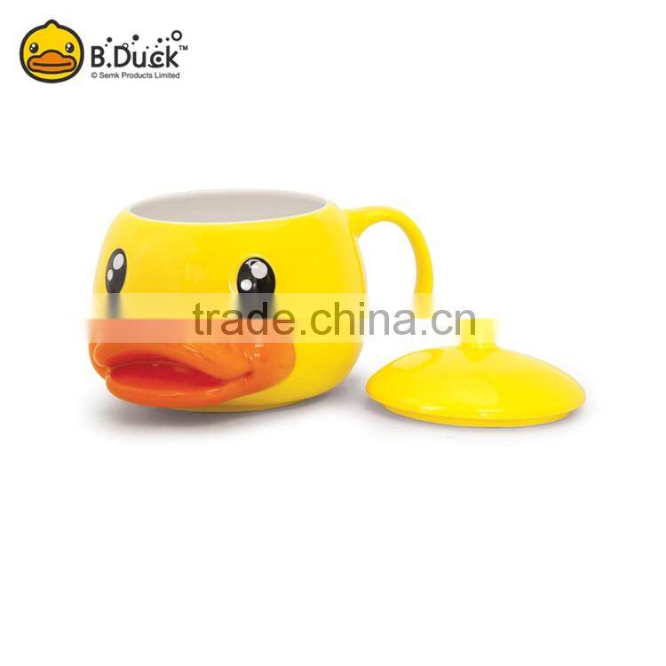 Boutique birthday gifts for girlfriend duck 3d animal mug from China