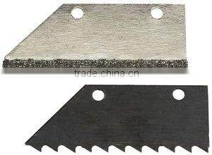 Clean Tile Grout Scraper with Replaceable Carbide Grit Blades