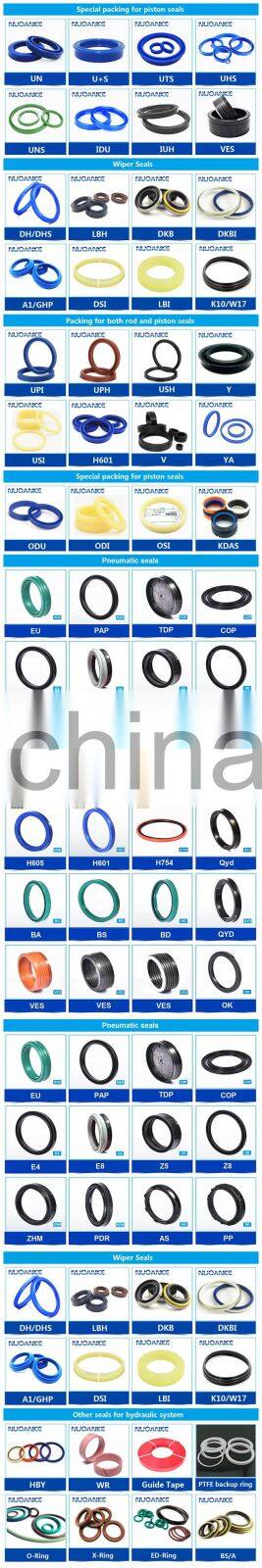 NUOANKE Hydraulic Cylinder Polyurethane Seal PU U Cup UN Piston Rod Hydraulic Oil Seal For Excavator