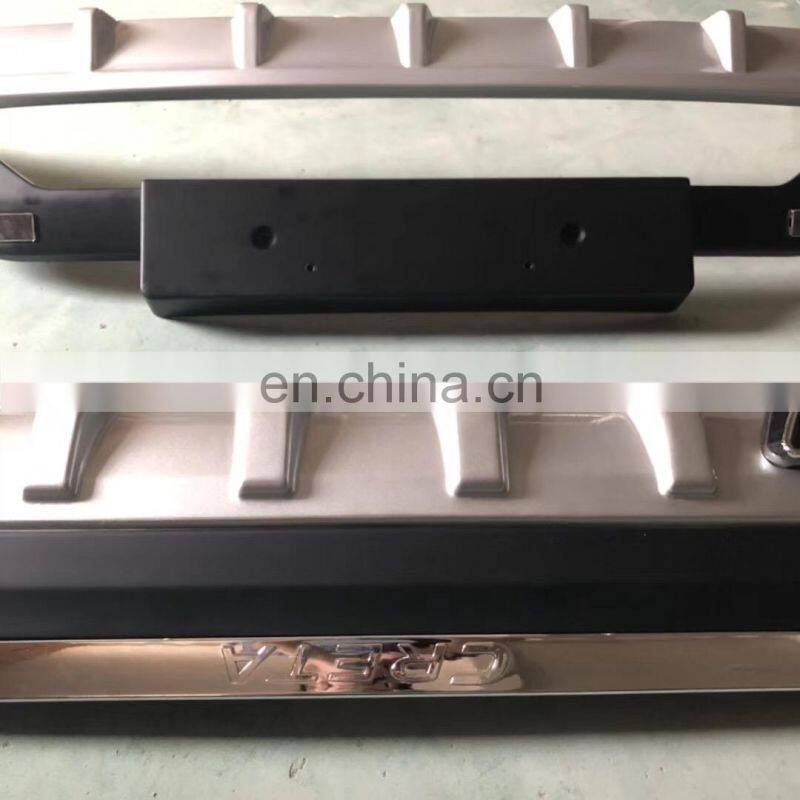 ABS bumper protector front and rear bumper guard from China factory for Hyundai ix 25  Creta  2018