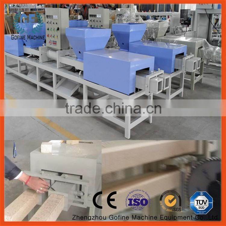 wood pallet feet block making machine