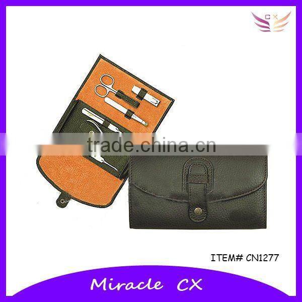 wallet design bag french manicure kit