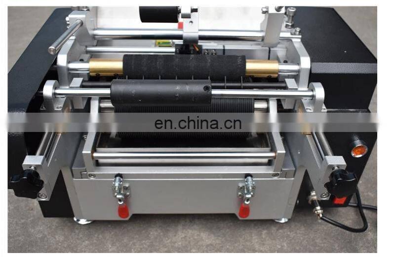 YTK-T81100 semi automatic cold wet glue labeling machine