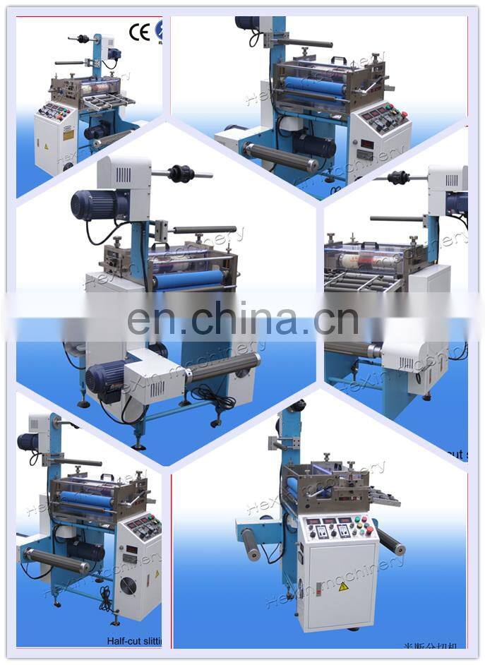 half automatic stretch film rewinding & slitting machine HX-320BT