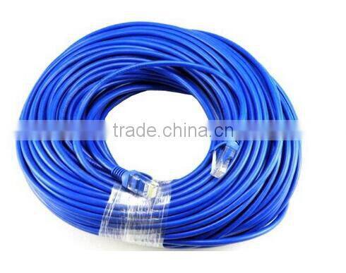 Customize High Speed Waterproof PVC FTP Cat 5e cat5 Network Lan Cable 0.5mm 24AWG Solid BC Copper price