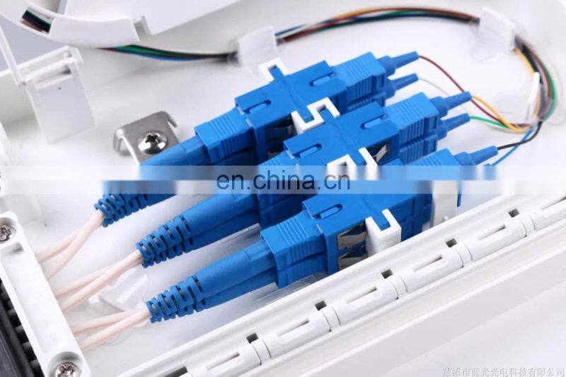 MT-1215 Cheap price wall mount type outdoor small plastic 4 6 core ATB FTTH access distribution box