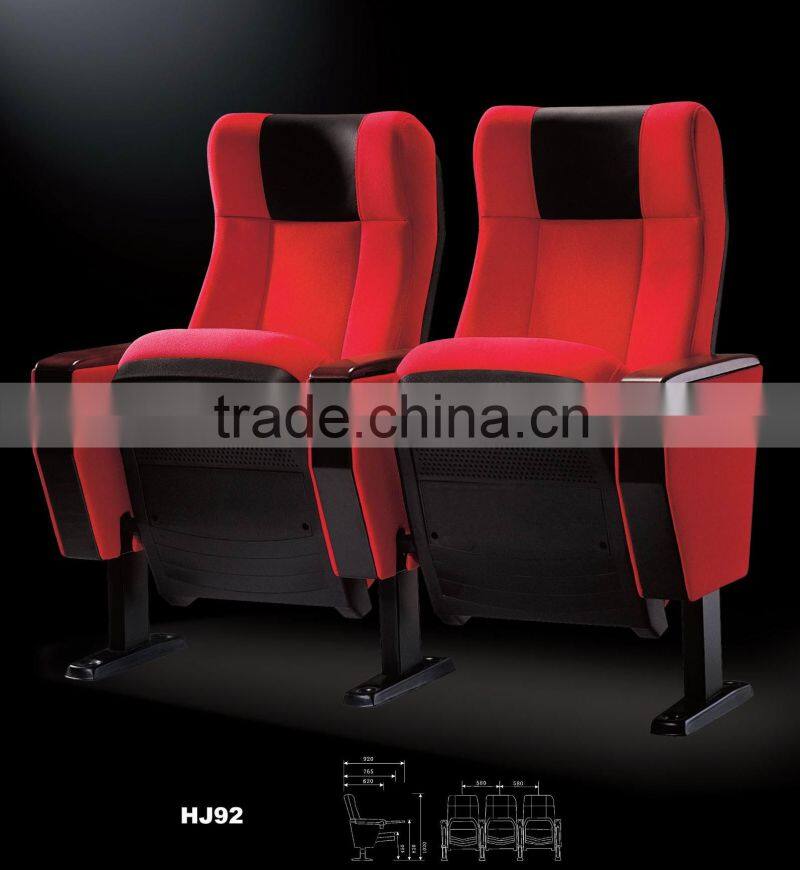 Durable plastic cover theater auditorium seating HJ92-L