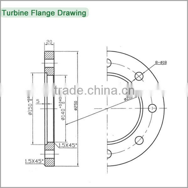 Residential small wind turbine generator 5kw 220v