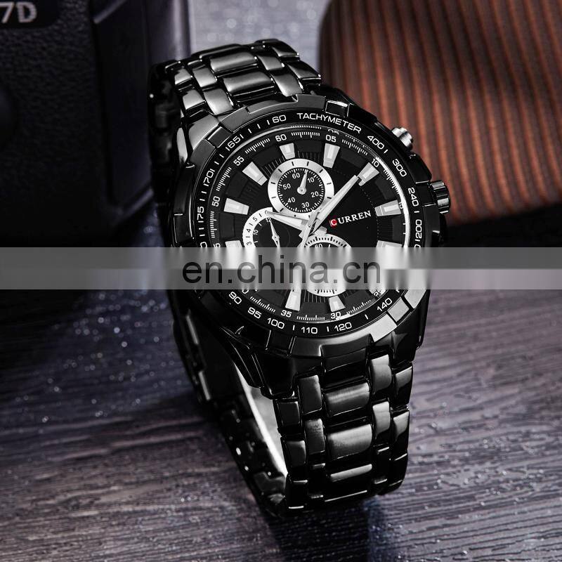stainless steel band for men imported quartz watch hot relogio masulino luxury curren brand 8023 wristwatches