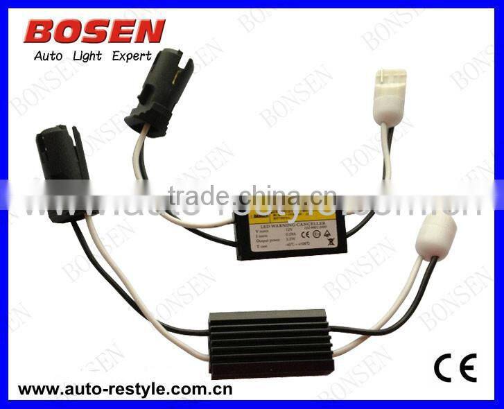 T10 W5W LED bulb error canceller, error decoder,load resistor