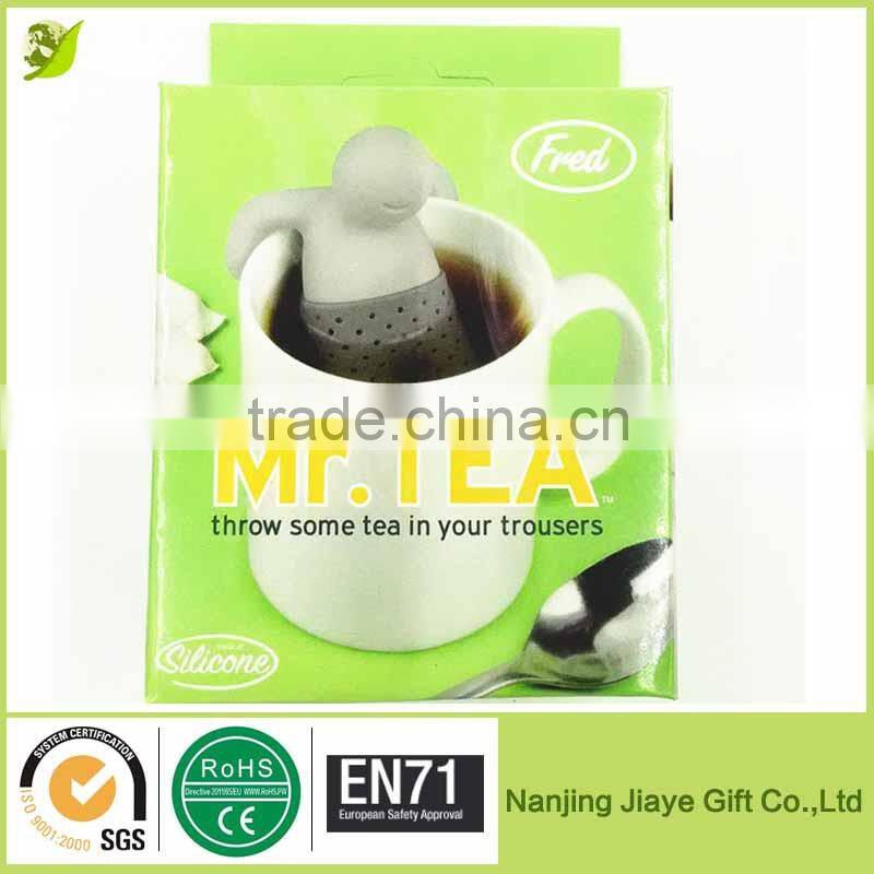 Whosale chinese tea gift mr tea infuser