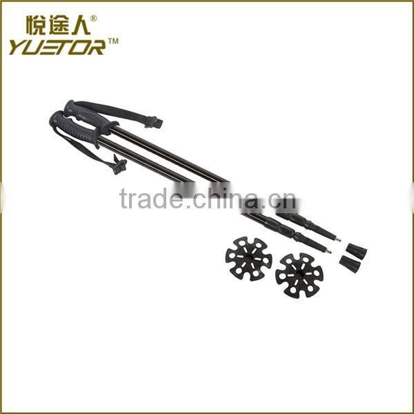 NEW and IMPROVED 2016 Model YUETOR All Terrain Adult Snowshoes with Poles and Carry Bag