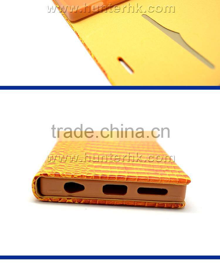 Thin Crocodile Grain Wallet Case For iphone6G