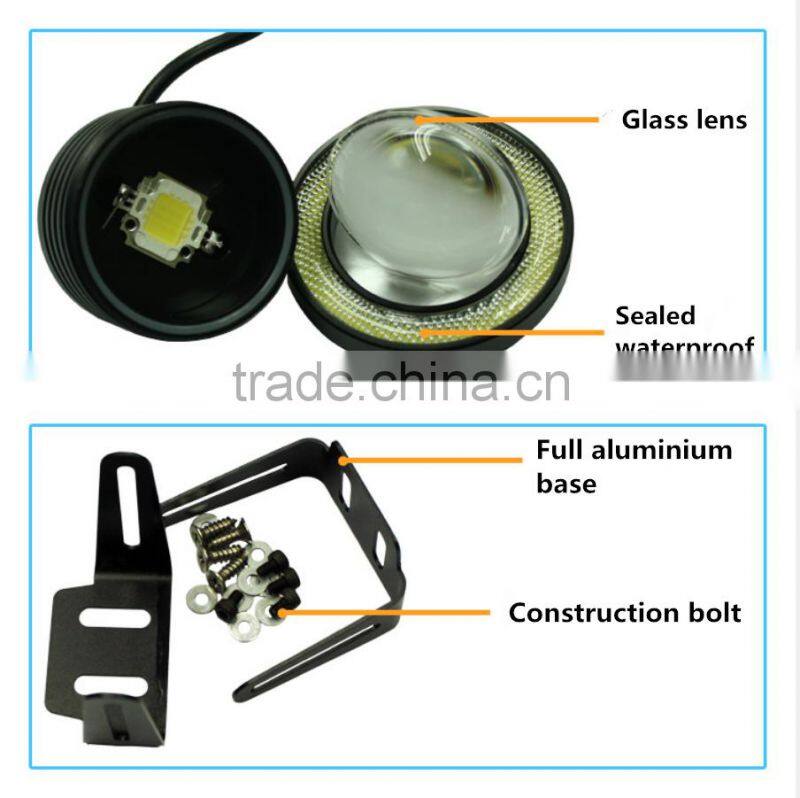 Wholesale super bright Fcatory supply led fog lamp 3 inch Angel Eye Rings led