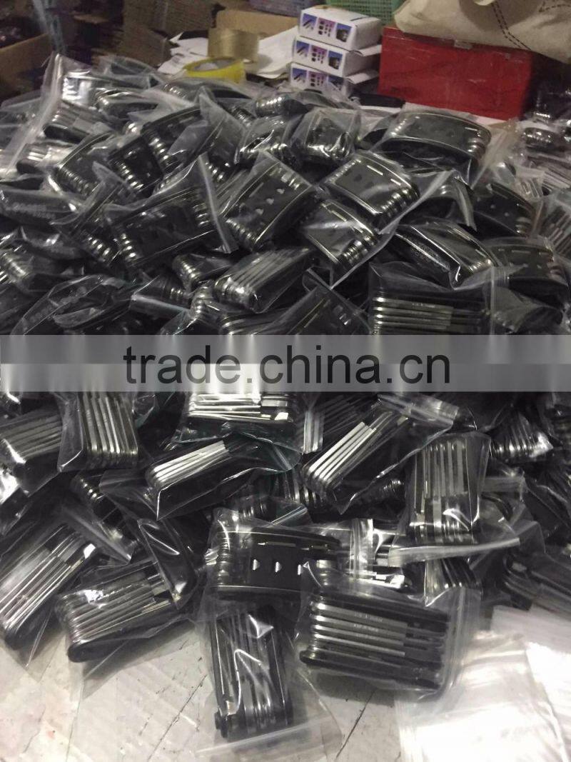 Germany 16-in-1 Multifunctional High Quality Alloy Steel Cycling Bicycle Repair Tools Black Bike Combined Tool